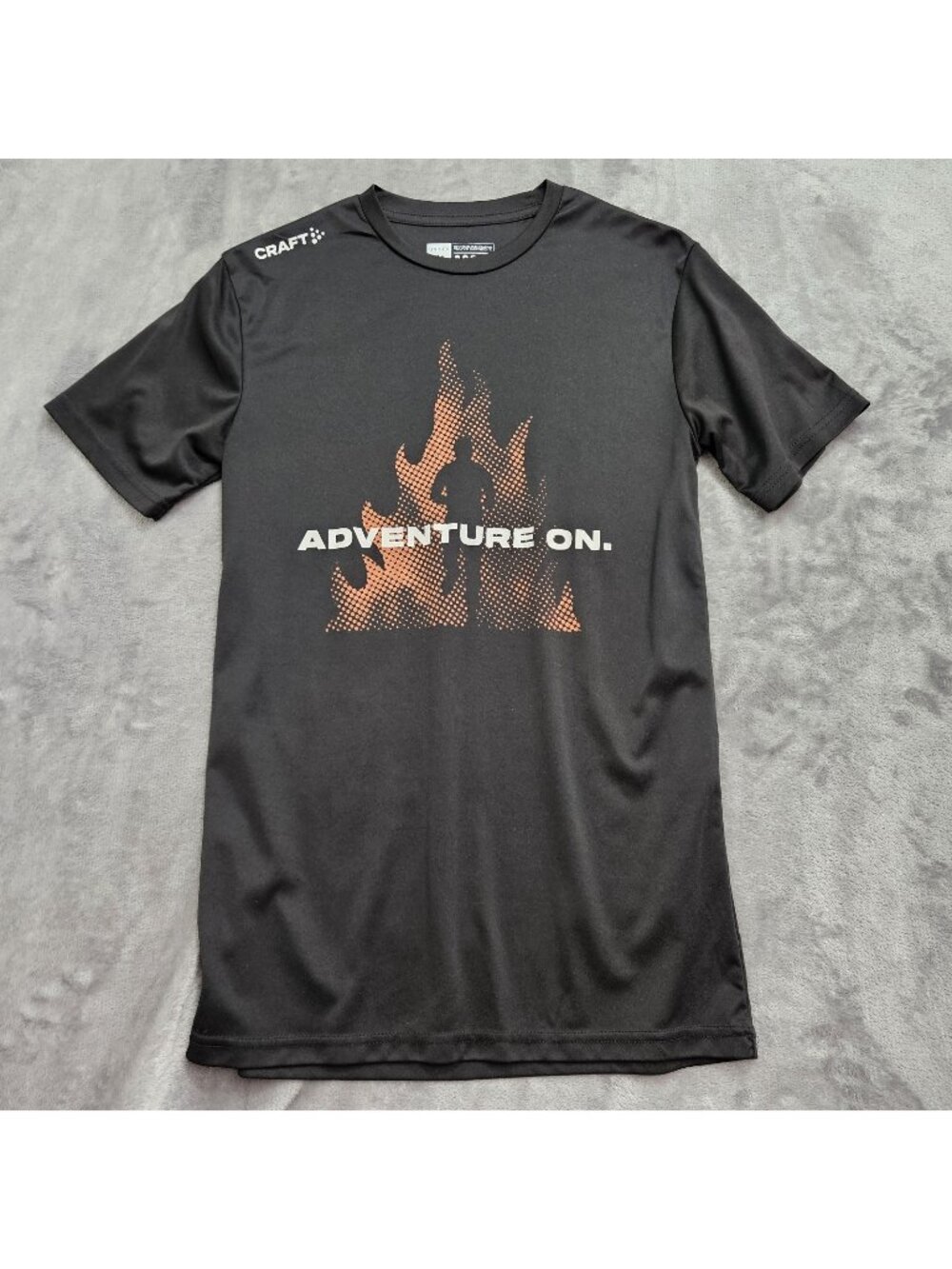 Tough Mudder Craft Finisher Polyester Athletic Black Unisex Medium Shirt 2022